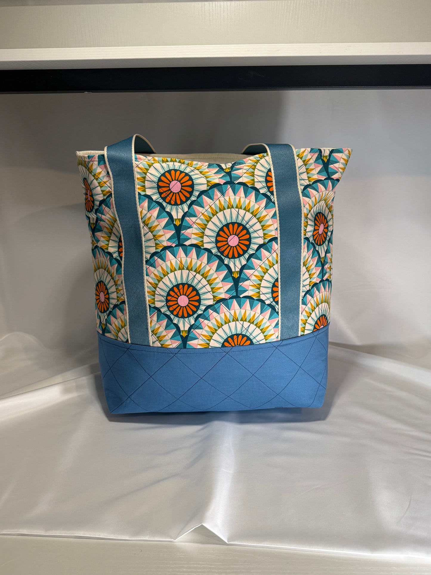 Everyday Tote Bag- Carnival Blue