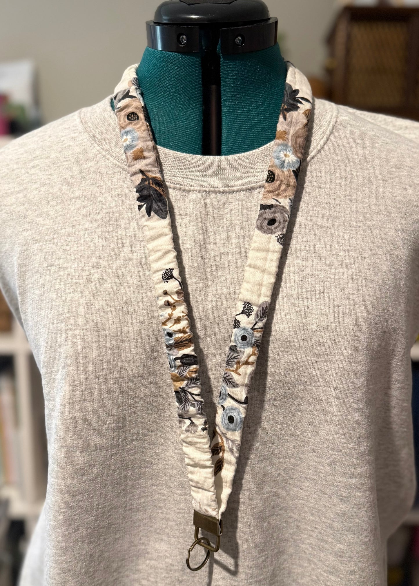 Scrunchie Lanyard- Neutral Winter