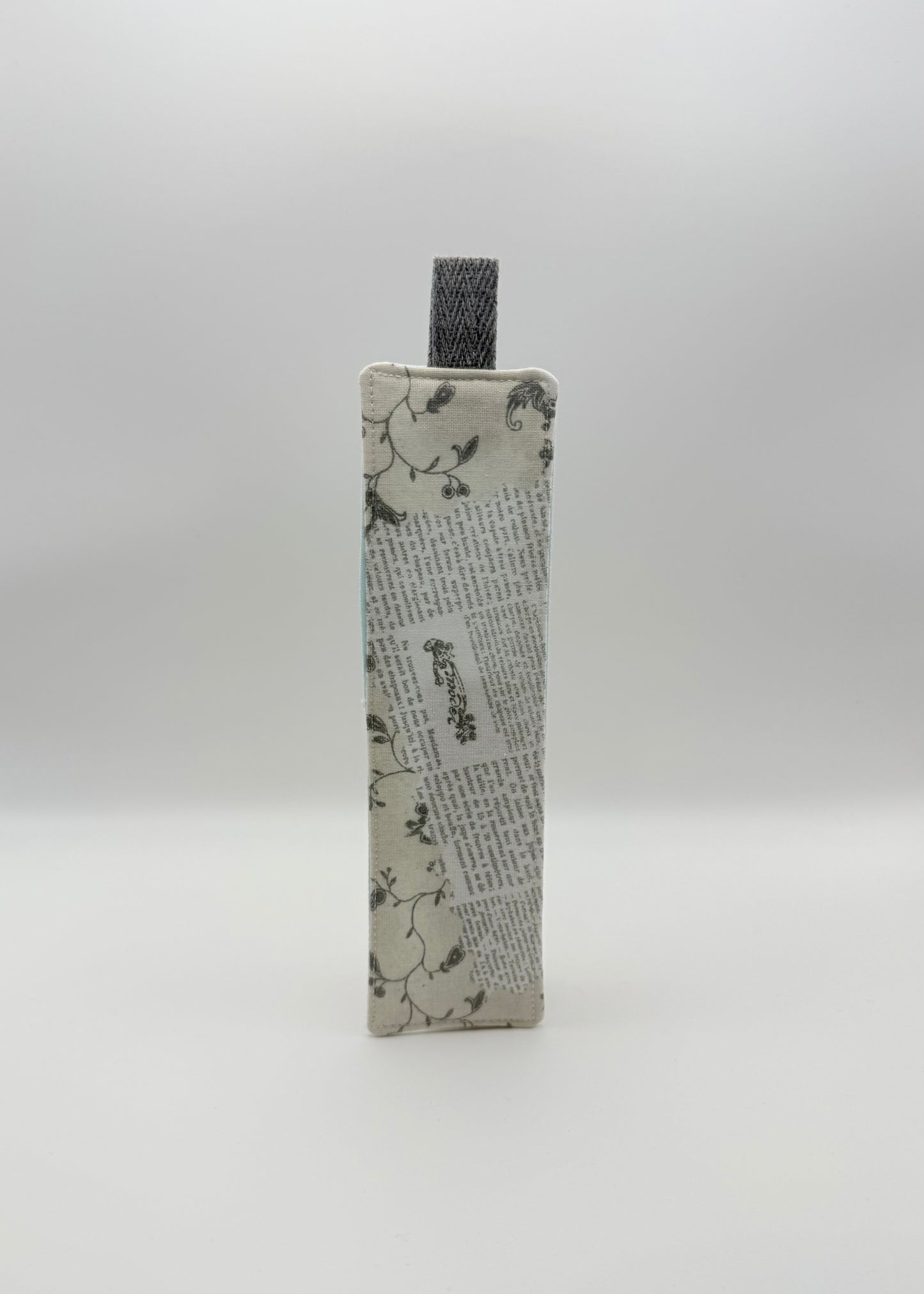 Quilted Bookmark- Wedding Words