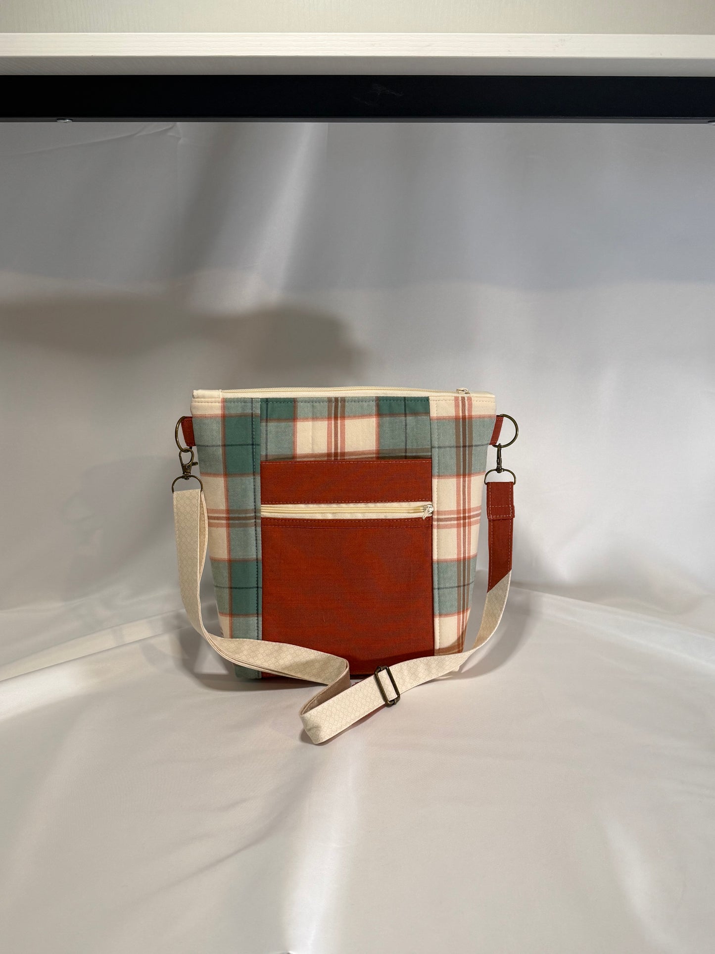 NoCo Crossbody Bag- Fallscape Plaid