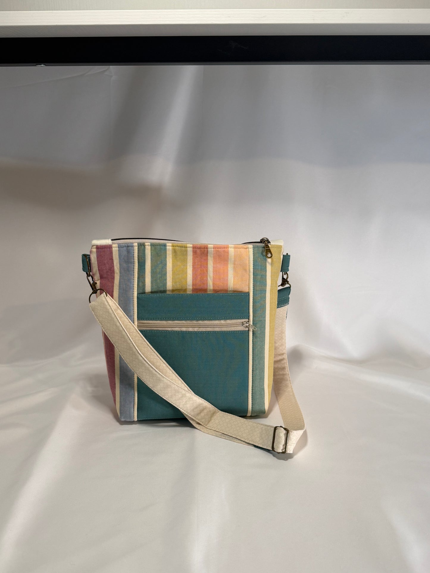 NoCo Crossbody Bag- Colorful Stripes