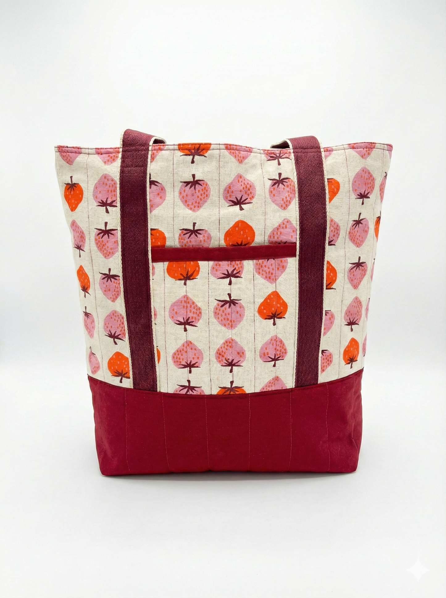 Everyday Tote Bag- Strawberry Fields