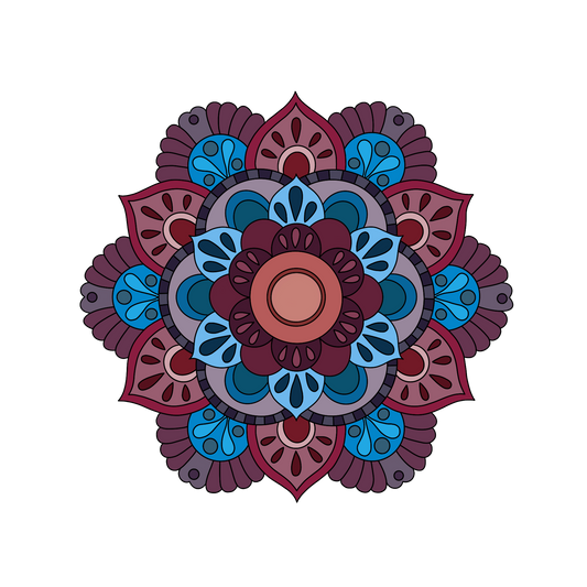 Very Berries Mandala Sticker