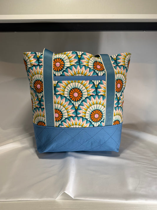 Everyday Tote Bag- Carnival Blue