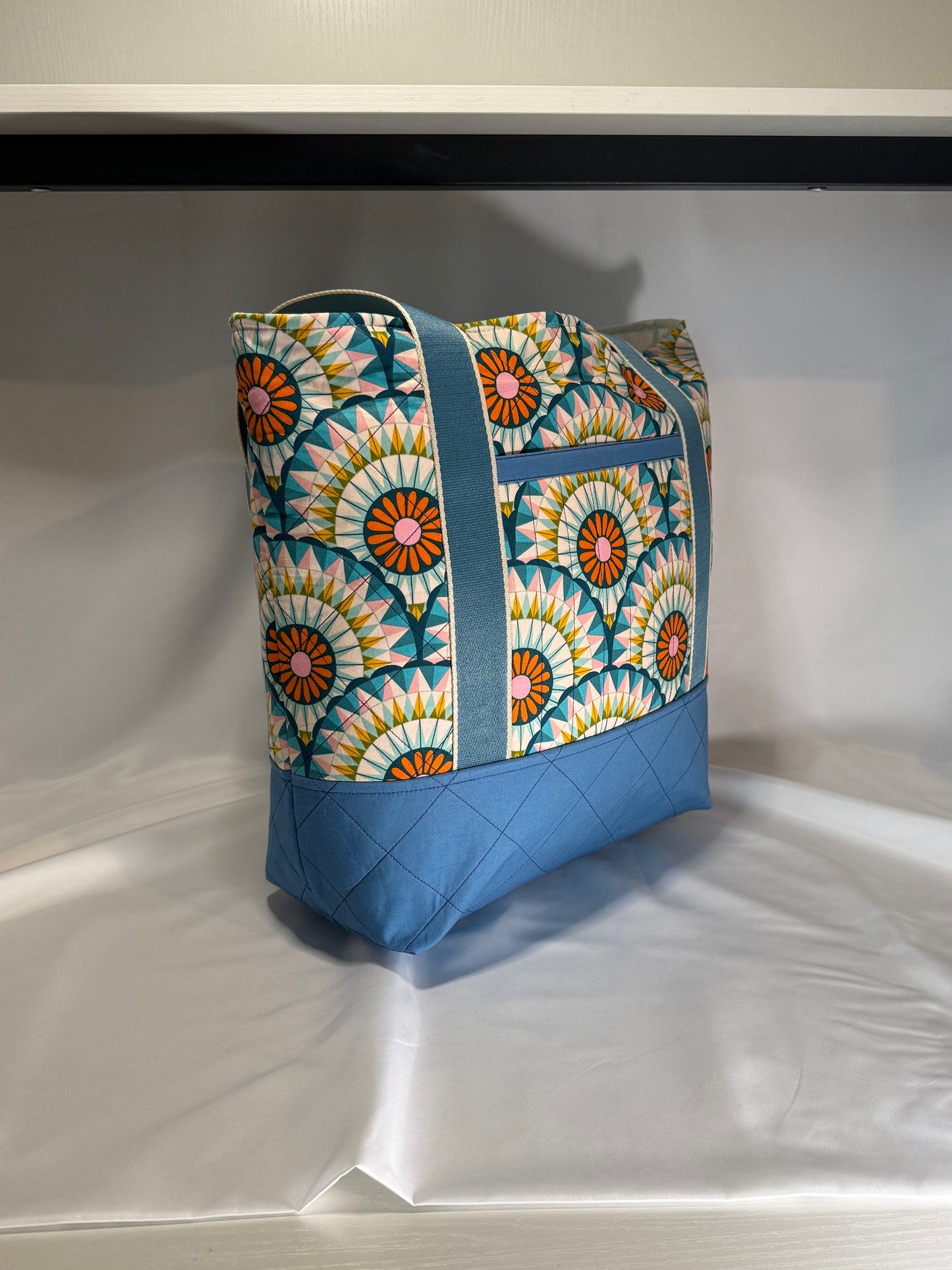 Everyday Tote Bag- Carnival Blue