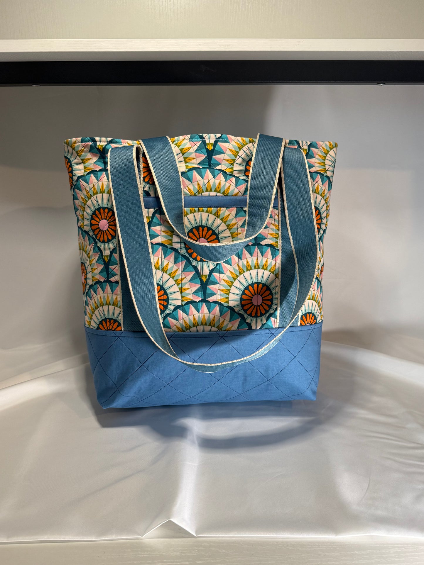 Everyday Tote Bag- Carnival Blue