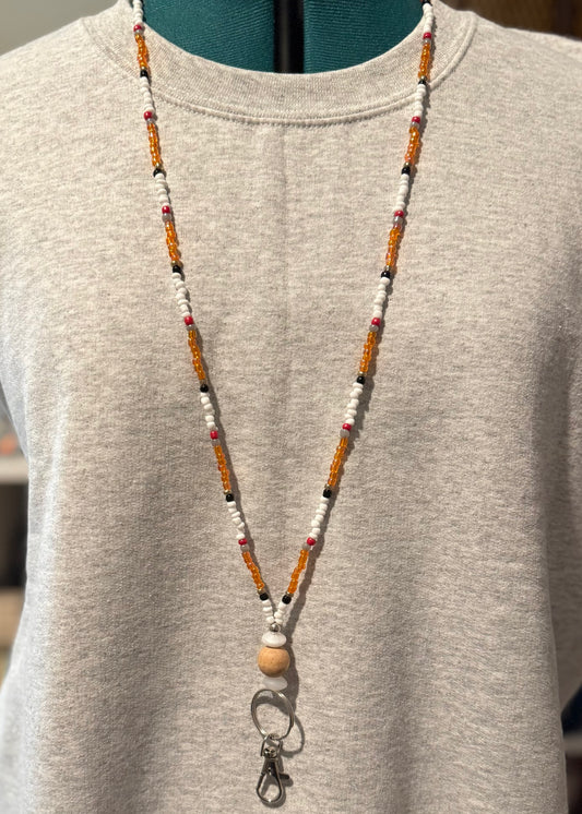 Beaded Lanyard- Sharpen Your Pencils