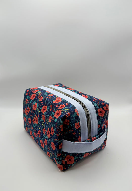 Small Travel Pouch- Sweet Florals