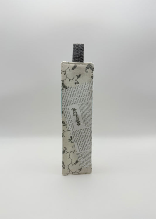 Quilted Bookmark- Wedding Words